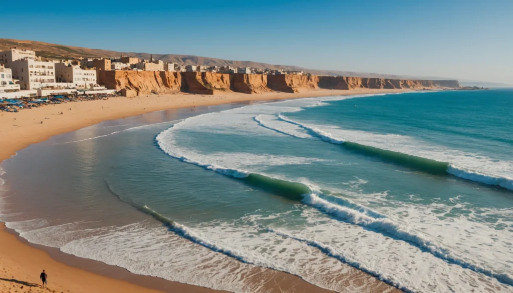 quand surfer a taghazout