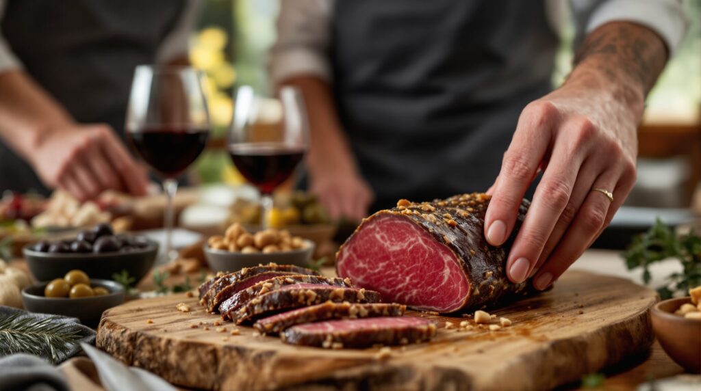 Filet mignon de sanglier séché : la méthode artisanale pour un apéritif réussi